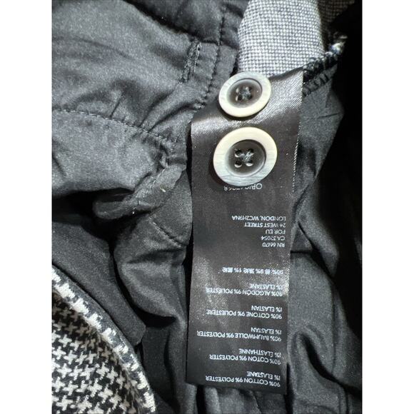 Anthropologie Essential Trouser Houndstooth Business Casual Womens Size 12 - Picture 12 of 16